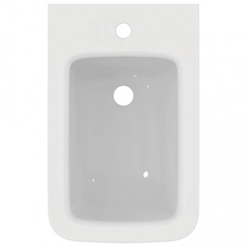 Bidet a terra filo muro Blend Cube bianco lucido | Ideal Standard