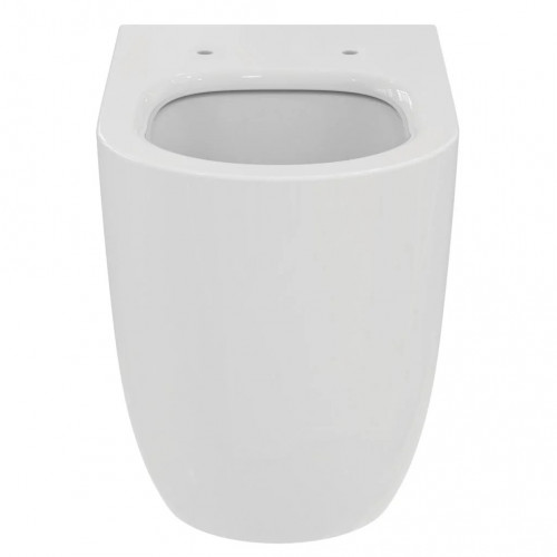 Vaso WC a terra filomuro Blend Curve AquaBlade® bianco lucido