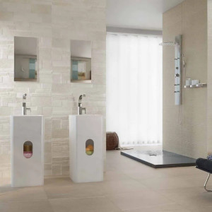 Lithos Muretto Trani 3D 32x80 cm - Eleganza Naxos Ceramica | Meglioalg 2