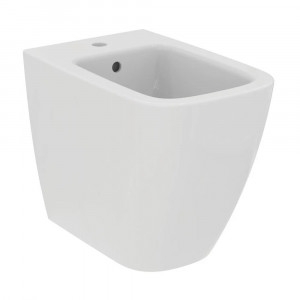 Bidet a Terra Filo Muro I.Life B Bianco Lucido - Ideal Standard