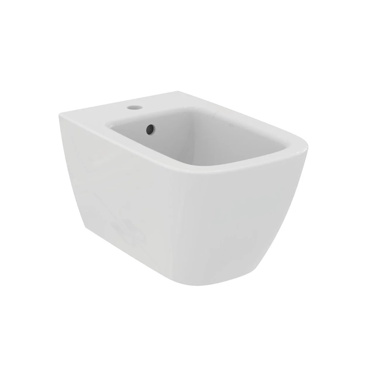 Bidet sospeso filo muro monoforo I.Life B bianco lucido - Ideal Standa