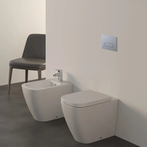 Vaso WC a Terra Filo Muro I.Life B Bianco Lucido - Ideal Standard