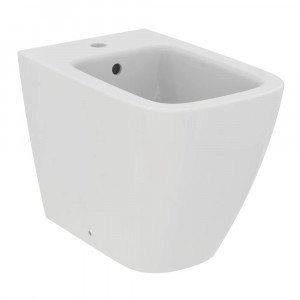 Bidet a Terra Filo Muro I.Life B Bianco Lucido - Ideal Standard