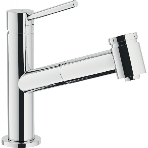 Miscelatore monocomando con doccetta Acquerelli cromo lucido