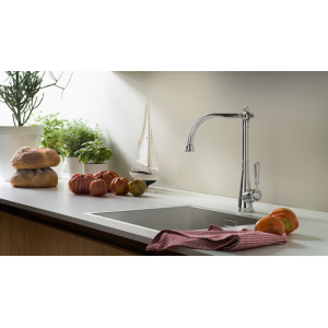 Miscelatore monocomando lavello Charlie cromo lucido - Nobili 2