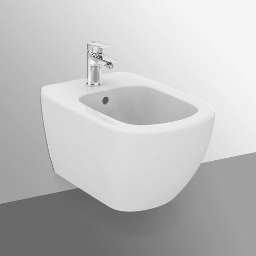 Bidet sospeso monoforo Tesi bianco opaco - Ideal Standard | Meglioalge