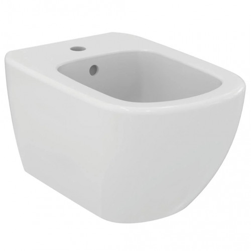 Bidet sospeso monoforo Tesi bianco opaco - Ideal Standard | Meglioalge