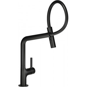 Miscelatore monocomando Lamp nero opaco Nobili con doccetta Meglioalge