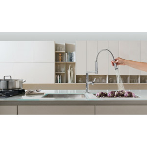 Miscelatore monocomando Move Nobili cromo lucido con doccetta | Meglio 2