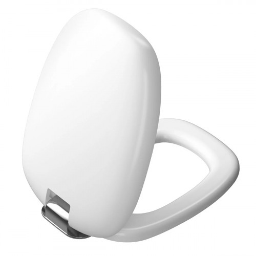 Plural sedile per vaso WC in duroplast bianco opaco Vitra