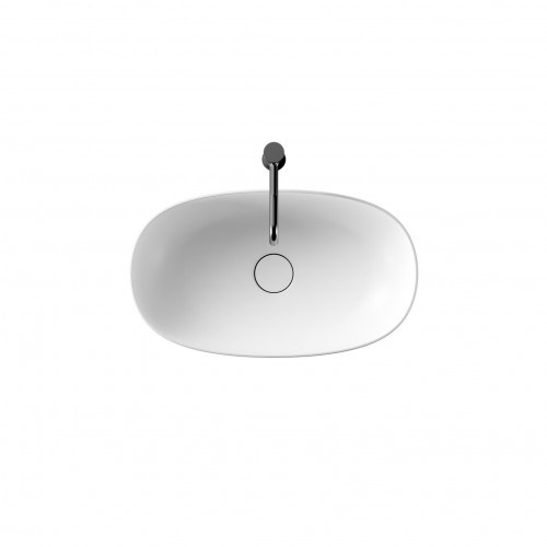 Lavabo da appoggio Form in ceramica bianco - Alice Ceramica