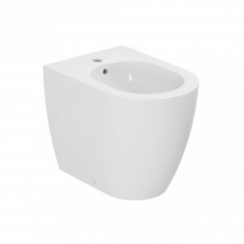 Bidet a Terra Filomuro 53x36 cm Comoda Bianco Lucido - Azzurra
