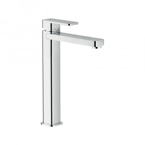 Miscelatore lavabo alto Loop cromo Nobili con scarico push Meglioalge