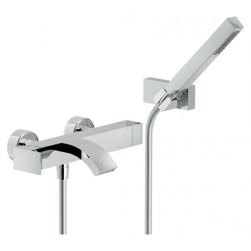 Miscelatore monocomando vasca Ray cromo lucido Nobili - Meglioalge