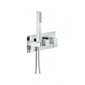 Miscelatore incasso 2 vie Ray cromo lucido Nobili con doccetta