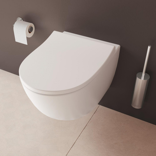 Vaso WC sospeso Sento bianco opaco con bordo rimless Vitra