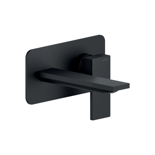 Miscelatore monocomando a parete Seven nero opaco - Nobili | Meglioalg