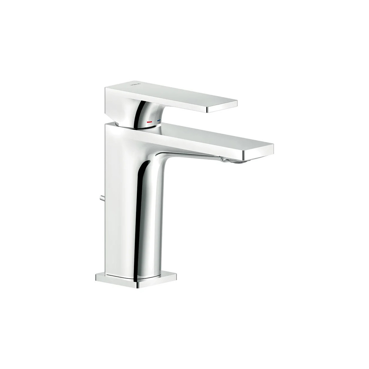 Miscelatore monocomando h 15,5 cm con scarico per lavabo Seven cromo l