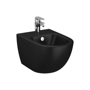 Bidet sospeso Sento 54x30,5 cm nero opaco – Vitra 2