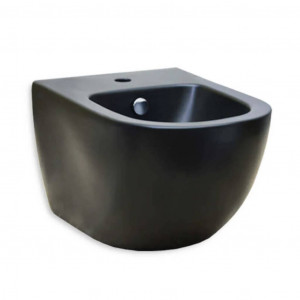 Bidet sospeso Sento 54x30,5 cm nero opaco – Vitra