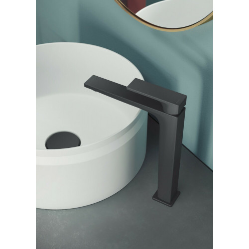 Miscelatore lavabo alto Seven nero opaco Nobili - Design e qualità