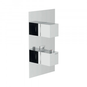 Miscelatore termostatico incasso 1 via Seven cromo lucido - Nobili