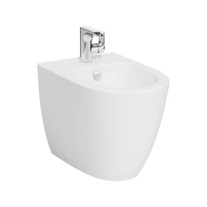 Bidet a terra filo muro Sento bianco opaco - Vitra