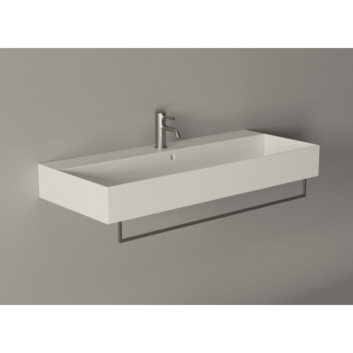 Lavabo sospeso Spy rettangolare in ceramica bianco opaco - Alice Ceram
