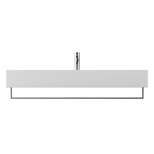 Lavabo sospeso Spy rettangolare in ceramica bianco opaco - Alice Ceram