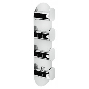 Miscelatore termostatico 4 vie Yoyo cromo lucido - Nobili | Meglioalge