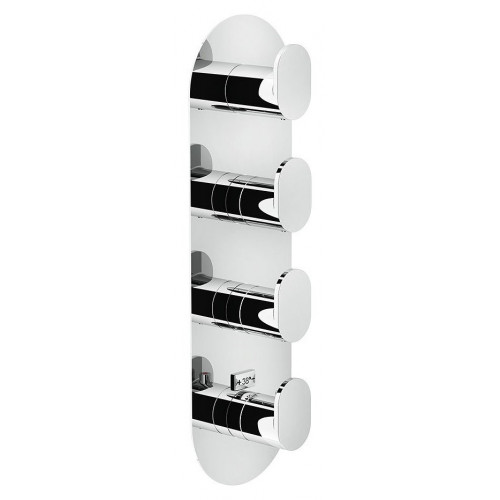 Miscelatore termostatico 4 vie Yoyo cromo lucido - Nobili | Meglioalge