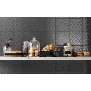Diesel Grey Fence 20x20 cm Iris Ceramica 2
