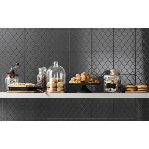 Diesel Grey Fence 20x20 cm Iris Ceramica