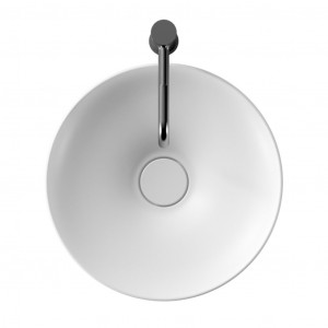 Lavabo d'appoggio di design in ceramica Equilibrium bianco - Alice Cer
