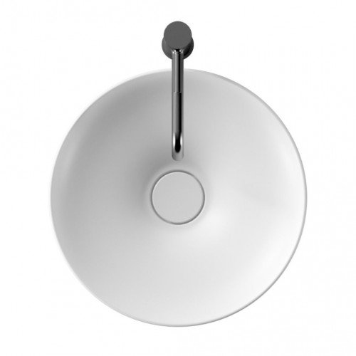 Lavabo d'appoggio di design in ceramica Equilibrium bianco - Alice Cer