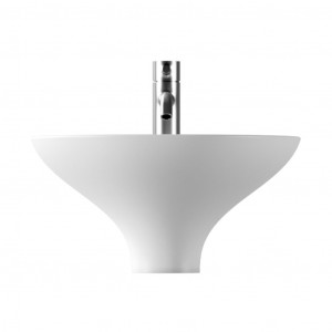 Lavabo d'appoggio di design in ceramica Equilibrium bianco - Alice Cer 2