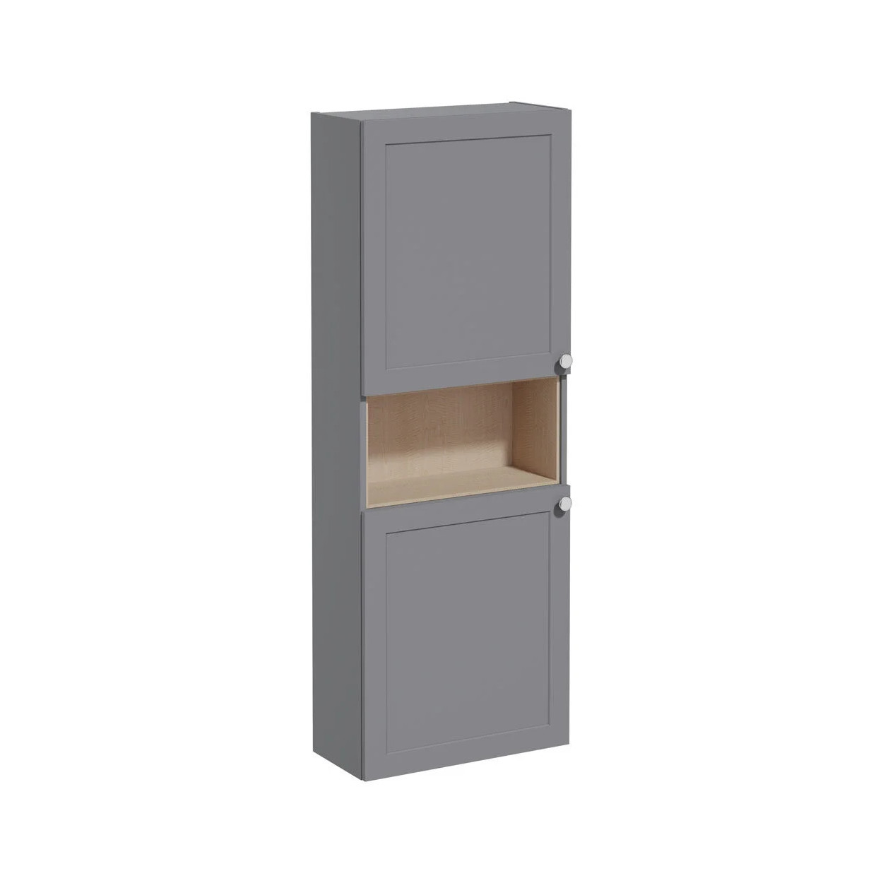 Colonna pensile bassa Compact Root Classic grigio opaco Vitra