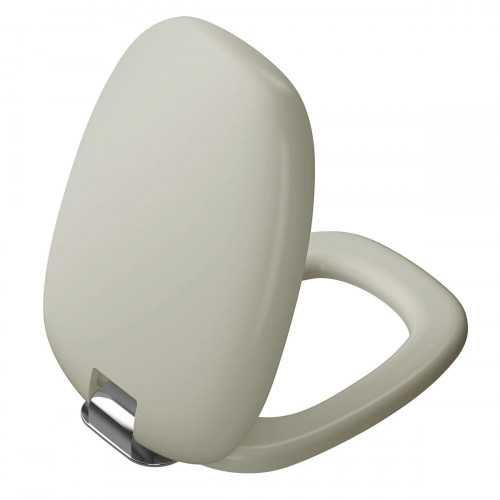 Sedile per vaso WC in duroplast Plural beige opaco - Vitra