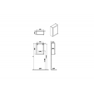 Pensile alto Compact Root Classic grigio opaco Vitra 2