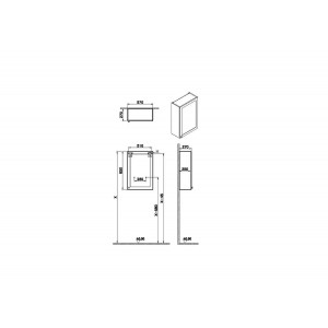 Pensile alto Compact Root Classic grigio opaco Vitra 2