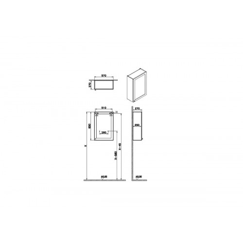 Pensile alto Compact Root Classic grigio opaco Vitra