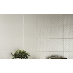 Diesel Whitemicro Fence 20x20 cm Iris Ceramica 2