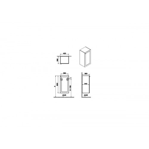 Pensile basso Root Classic bianco opaco - Vitra
