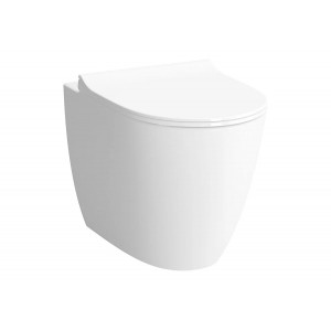 Vaso WC a pavimento filomuro Sento bianco - Vitra