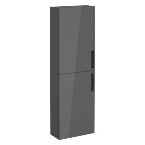 Colonna pensile alta Compact Root Flat antracite brillante - Vitra