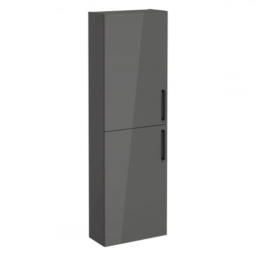 Colonna pensile alta Compact Root Flat antracite brillante - Vitra