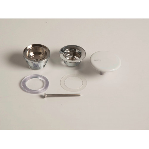 Piletta in ceramica per lavabo bianco lucido - Alice Ceramica