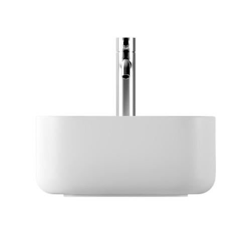 Lavabo da appoggio Unica 37x37 cm in ceramica bianco lucido - Alice Ce