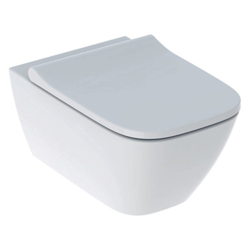 Vaso Wc sospeso serie Smyle square bianco lucido Geberit