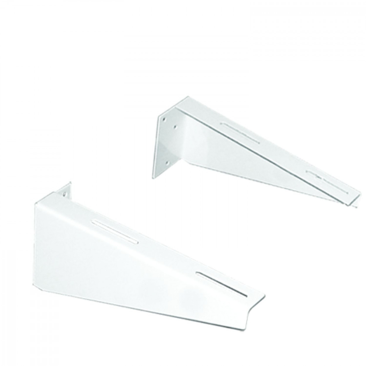 Coppia di staffe portanti per lavabo fisso completo Fischer - Goman